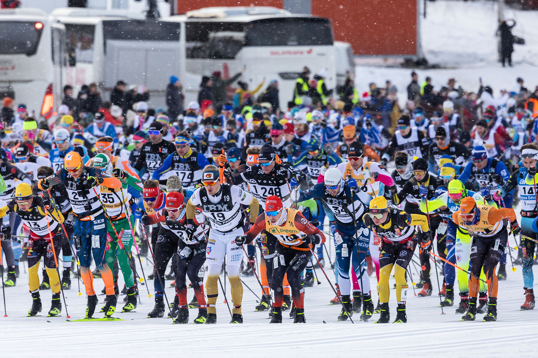 Missräkning när Vasaloppet avgjordes Team Eksjöhus